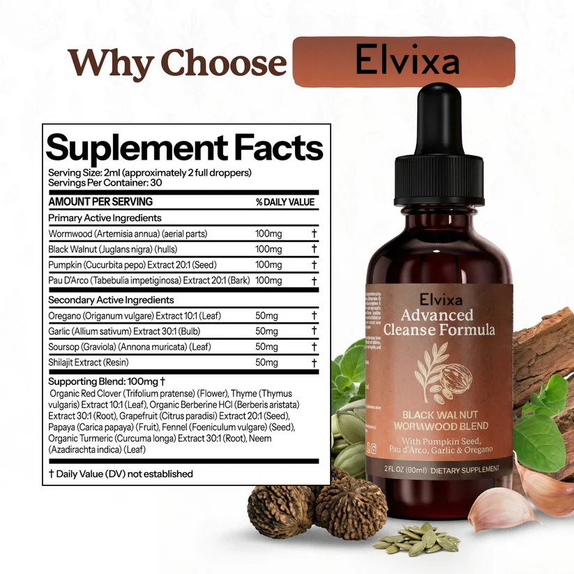 Elvixa Natural Gut Cleanse