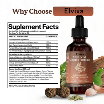 Elvixa Natural Gut Cleanse